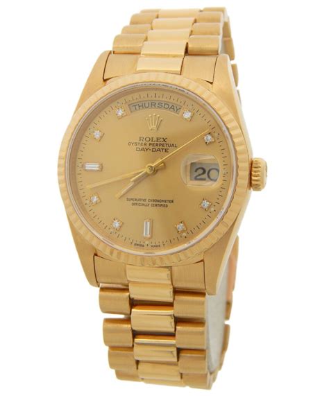 18k gold rolex for mens|rolex 18k gold cufflinks.